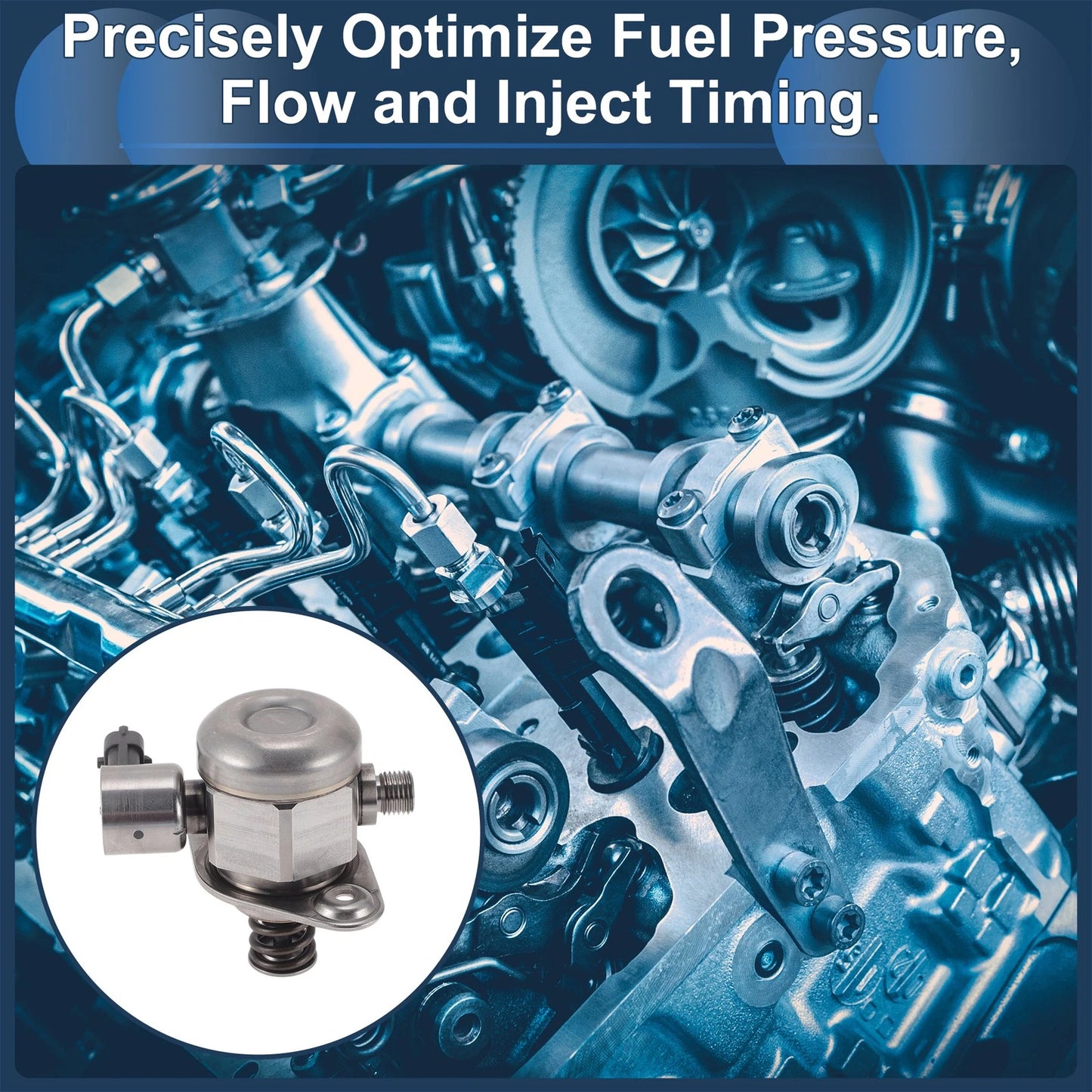 High Pressure Fuel Pump for Jaguar F-Type (2016–2020) XF (2014–2020) AJ813042