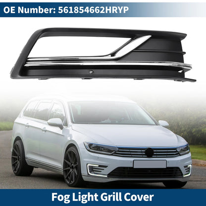 1 Pc Fog Light Grill for VW Passat (2016–2019) No. 561854662HRYP