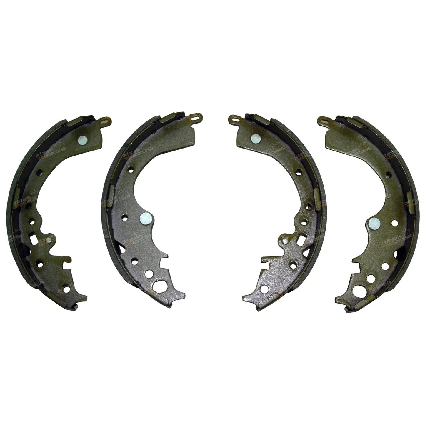 2 x Rear Brake Shoes & Wheel Cylinders for Toyota Hiace