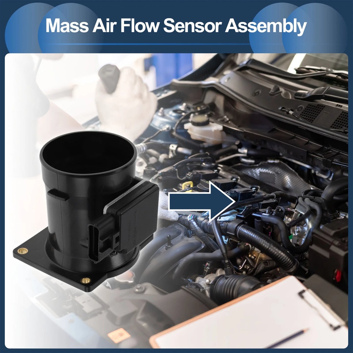 Mass Air Flow Sensor Assembly No.749526 for Ford Aerostar (1996–1997)
