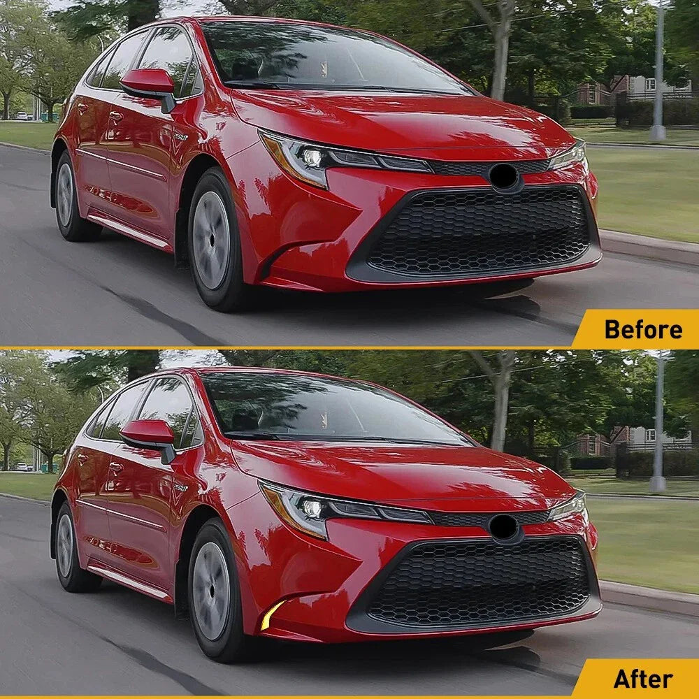 LED Daytime Running Fog Lights for 2020-2022 Toyota Corolla (2020-2022)