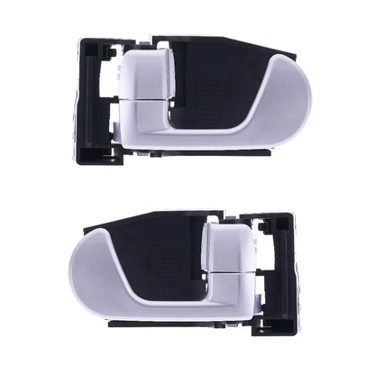 2 x Front Inner Door Handle Silver for Mitsubishi 380 (2004–2008)