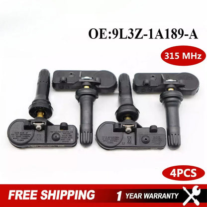 4 x Motorcraft Tire Pressure Monitoring Sensor TPMS-12 for Ford (2004–2024)