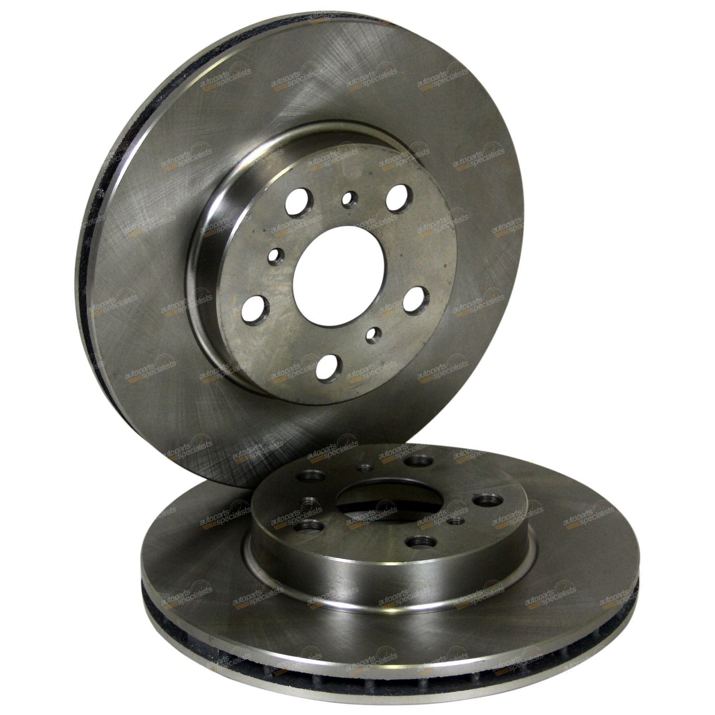 2 Front Disc Brake Rotors for Toyota Camry (1987–1992)