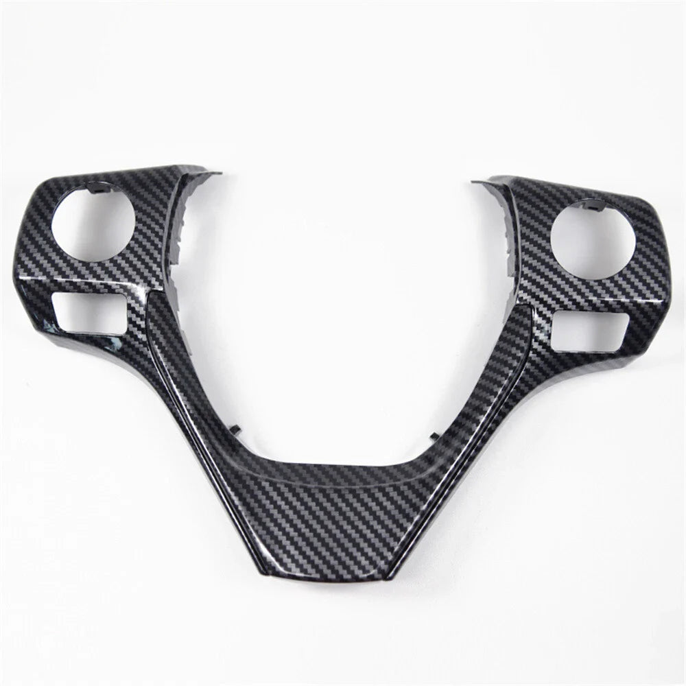 Steering Wheel Cover Trim for 2014-2017 Toyota Corolla RAV4 ABS