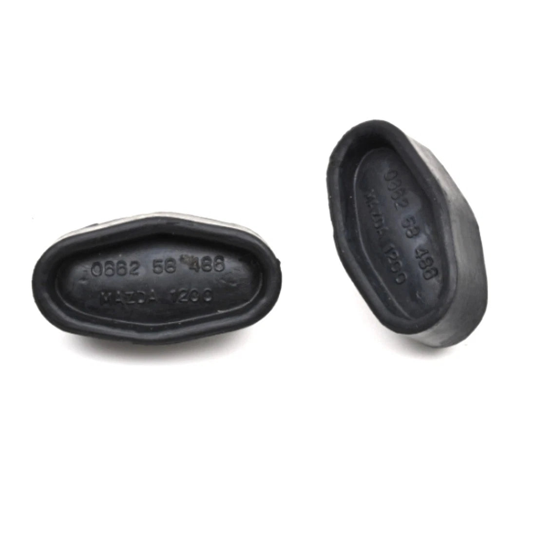 Set of 2 Door Bumper Rubber for Mazda Luce 1500 1800 B1600 B2000 (1972–1980)