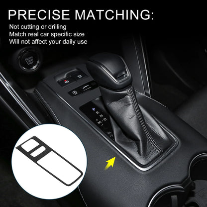 Gear Shift Panel Cover for Toyota Harrier (80 Series) Black 1 Pcs