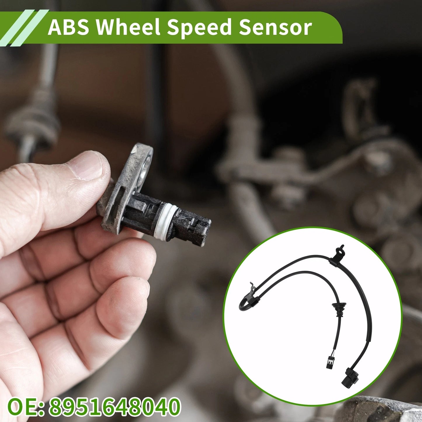 ABS Wheel Speed Sensor No. 8951648040 for Toyota Highlander (2001–2007)
