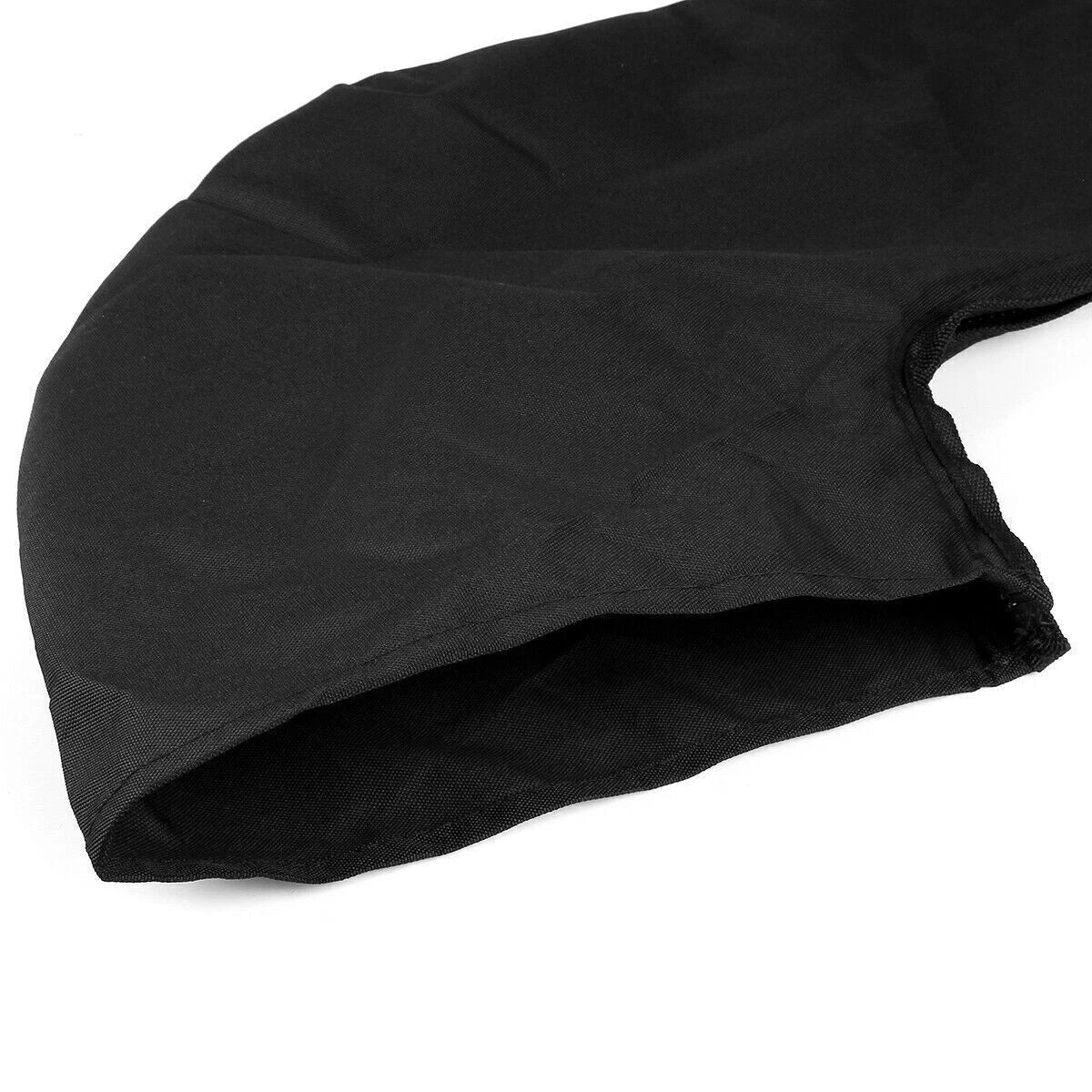Boot Cover 4 x Bimini Top Boat Shade No Frame Black for 4 Bow