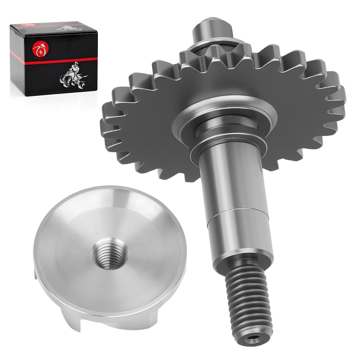 Water Pump Impeller & Shaft for Yamaha YZ125 (2002–2003)