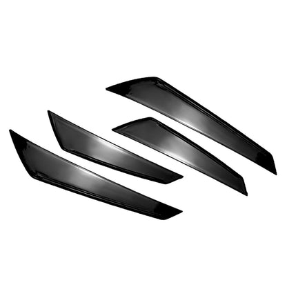 Front Bumper Side Air Vent Trim Glossy Black for Subaru WRX STI (2022–2025)