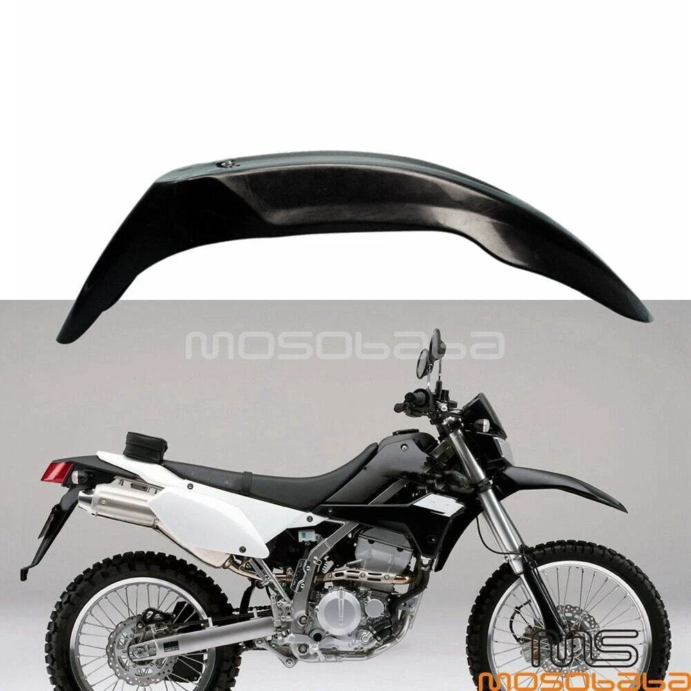 Black Front Fender Mudguard Cover for Honda Yamaha Kawasaki