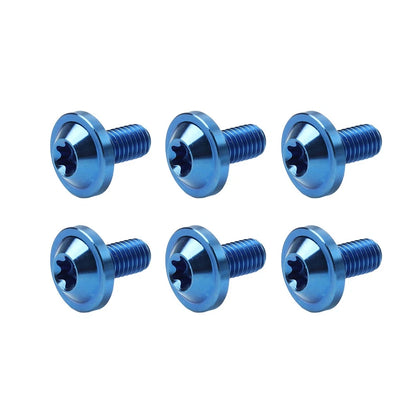 6x M5 Truss Torx Bolts Screws M5x10mm for Universal Bike Motorcycle