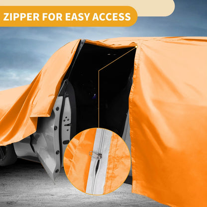 Waterproof All Weather Car Cover for Lexus RZ (2023) - 210D-PU with Zipper