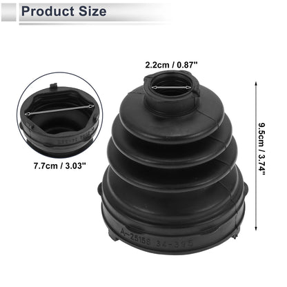 Inner CV Joint Boot Kit with Clamps for Subaru Forester (2003–2008) No.28323SA020