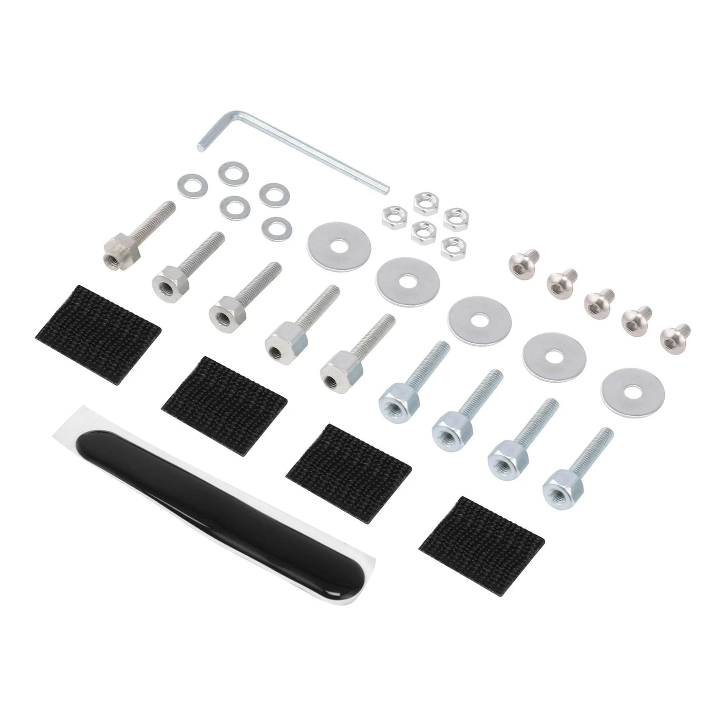 Chrome Windshield Windscreen Trim Kit for Harley Road Glide (2004-2013)
