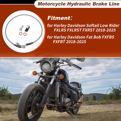 30" Brake Hose Oil Line for Harley Davidson Softail (2014–2023)