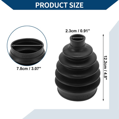 Outer CV Joint Boot Kit w/ Clamps for Hyundai Santa Fe (2001–2012)