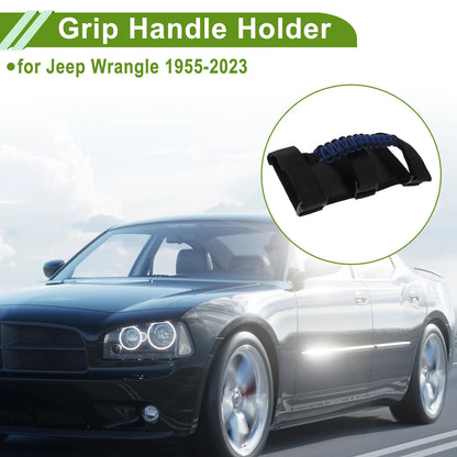 Roll Bar Grab Handles for Jeep Wrangler (1955–2023) Blue