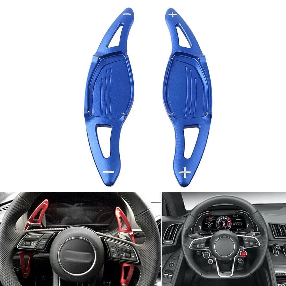 Piano Black Interior Door Handle Panel Cover Trim for Audi A4 A5 (2016–2023)