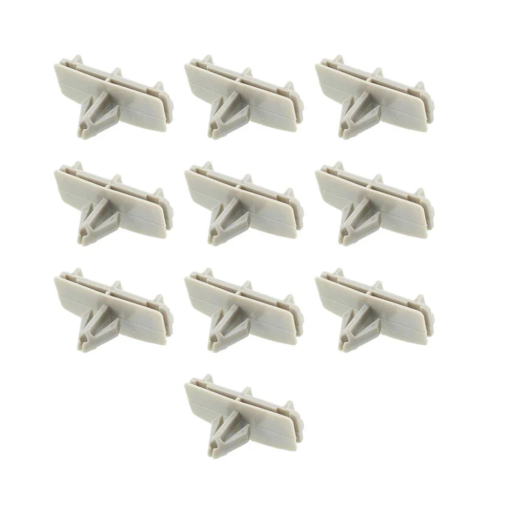 10 x Car Fender Flare Moulding Clips for Jeep Wrangler Liberty (2005-2023)