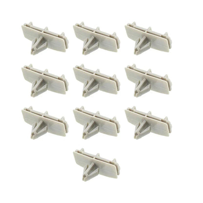 10 x Car Fender Flare Moulding Clips for Jeep Wrangler Liberty (2005-2023)