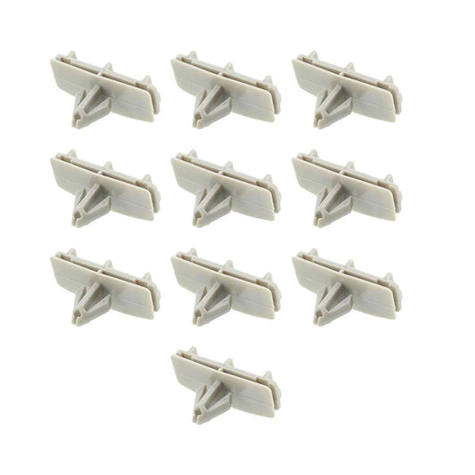 10 x Car Fender Flare Moulding Clips for Jeep Wrangler Liberty (2005-2023)