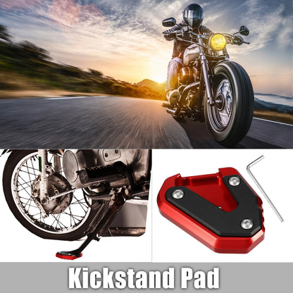 Set of 1 Aluminum Alloy Kickstand Plate Pad for Suzuki GSXR600 (2006–2023)