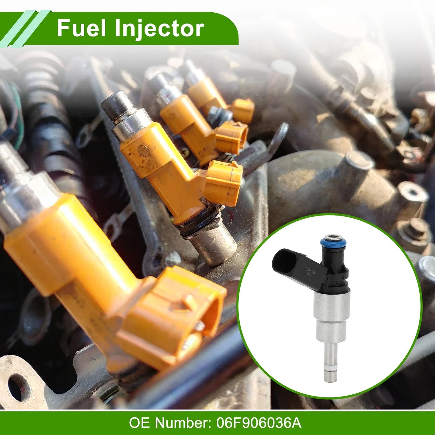 Fuel Injector No. 06F906036A for Audi A4, TT (2005–2009)