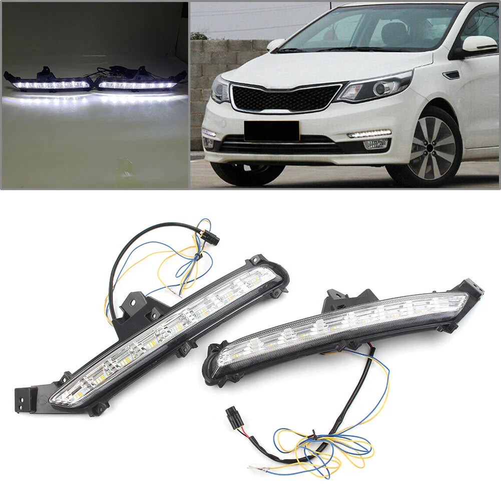 ABS LED Daytime Running Lights for KIA K2 (2015-2016)