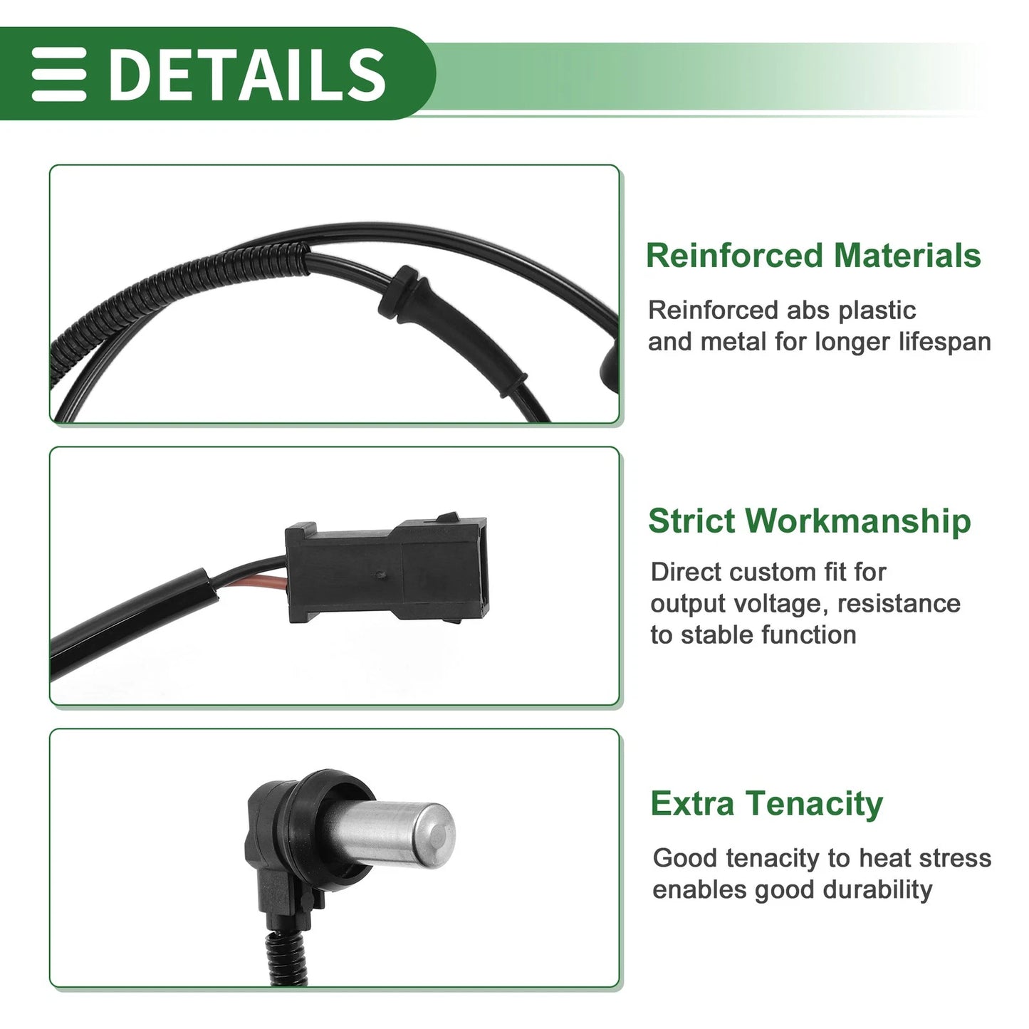 ABS Wheel Speed Sensor No. 8D0927803 for Audi A4 (1994–2001)