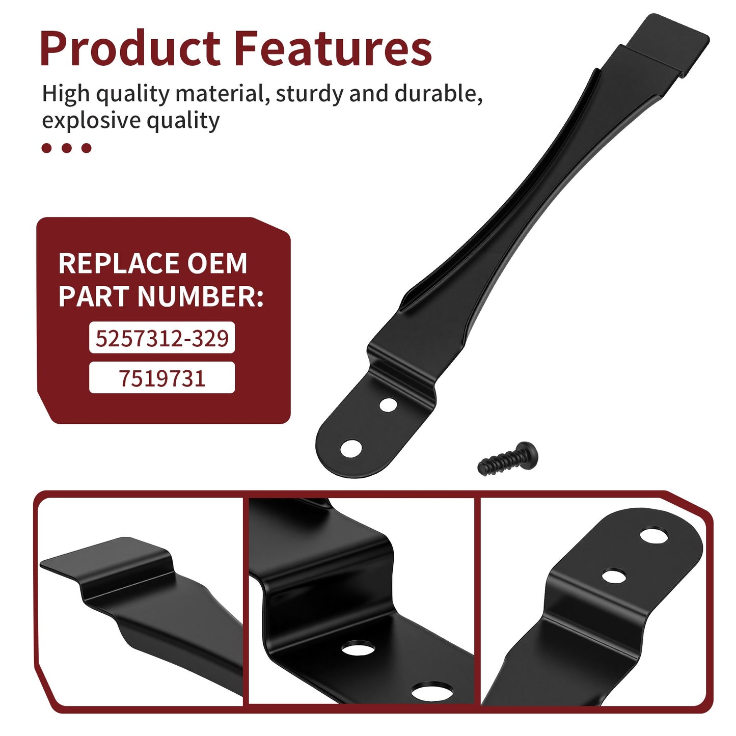 Battery Strap & Screw for Polaris RZR Turbo XP S (2018–2020)