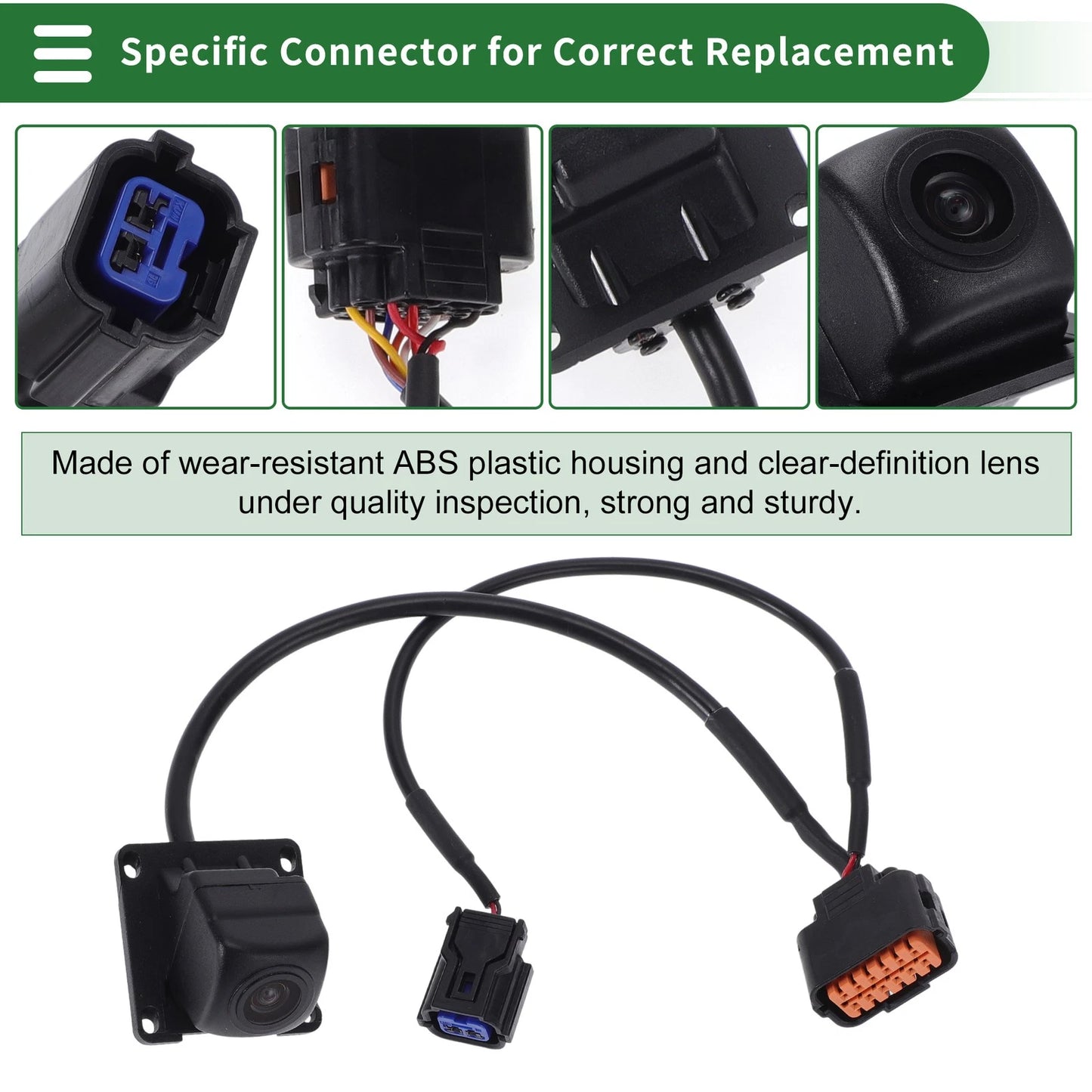 Rear View Camera for Hyundai Sonata (2015) - 120-180 Degree