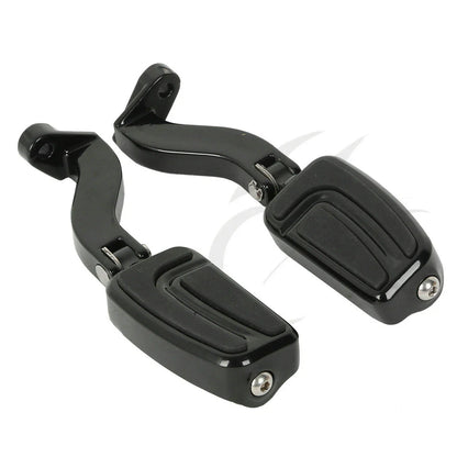 Rear Passenger Mount Foot Pegs for Harley Touring Road Electra Glide (93-2022)