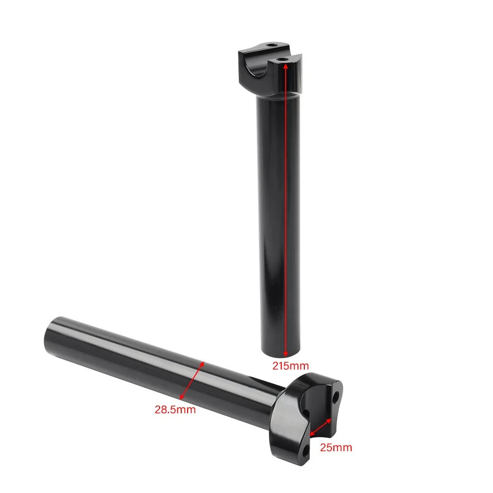8.5" Handlebar Riser Top Clamp for Harley Fat Boy, Low Rider
