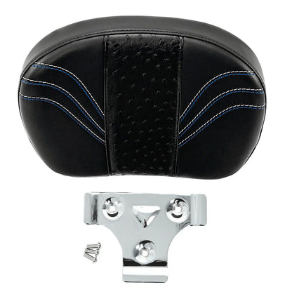 Black Passenger Backrest for Harley Touring Road Glide Street Glide (2014-2023)
