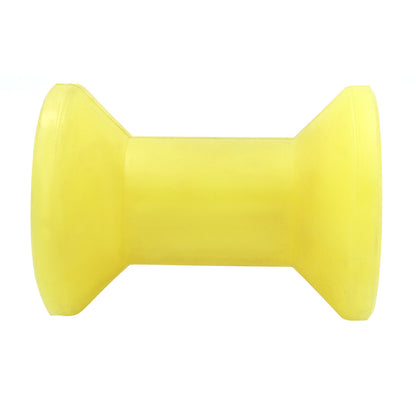 Bow Roller for Boat Trailer (Fits 5/8" Shaft) Amber/Yellow Polyurethane