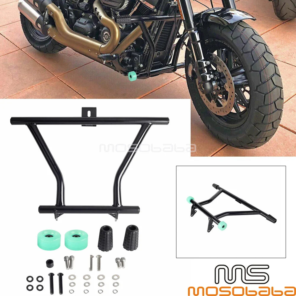Crash Bar Engine Guards for Harley Softail Street Bob Low Rider Fat Bob