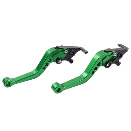 CNC Adjustable Short Brake Clutch Levers for Kawasaki ZX6R ZX10R (2006–2016)
