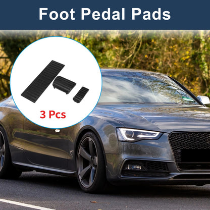 3 Pcs Accelerator Pedal Covers for Audi A4 A5 A6 Q5 (2014–2020)