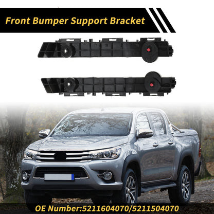 Pair Front Bumper Support Bracket for Toyota Tacoma (2016–2021) No.5211604070