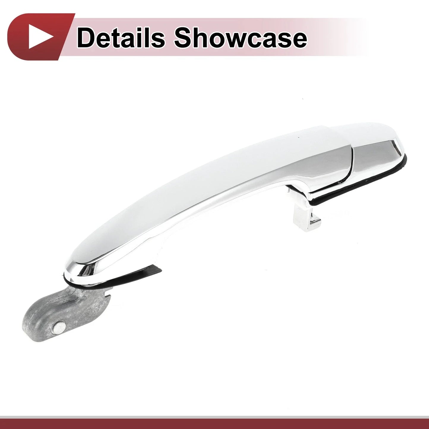 Car Door Handle Grip for Hyundai Tucson Front Right (2016-2023) Silver Tone