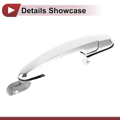 Car Door Handle Grip for Hyundai Tucson Front Right (2016-2023) Silver Tone