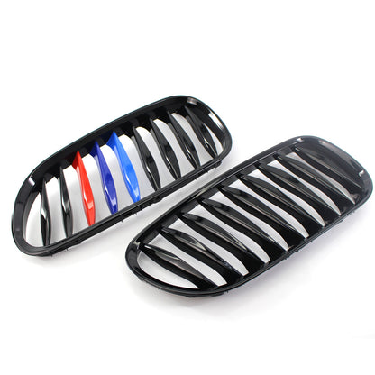 Front Kidney Grille for BMW Z4 E85 E86 (2003–2008) Gloss Black