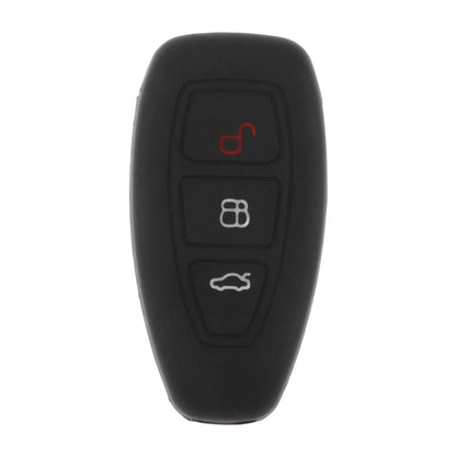 Black Car Key Case for Ford Fiesta IV (1995–2002) - 3 Buttons