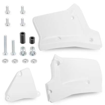 Side Panels for Honda XR200R (1984–2002) Left Right Cover White Plastic