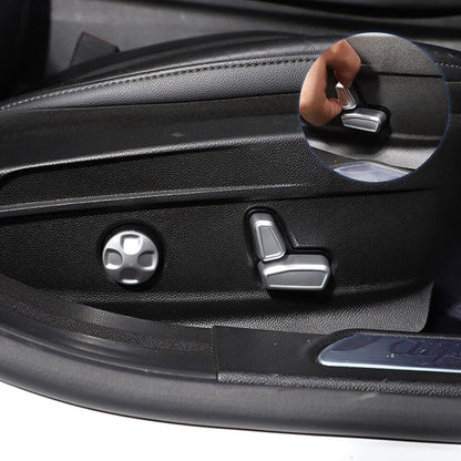 6 x ABS Seat Button Trim for Alfa Romeo Giulia/Stelvio (2017–2021)