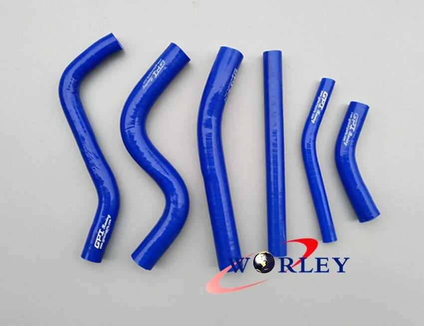 Silicone Radiator Hose Kit for Yamaha YZ250 1993-1995 - Red