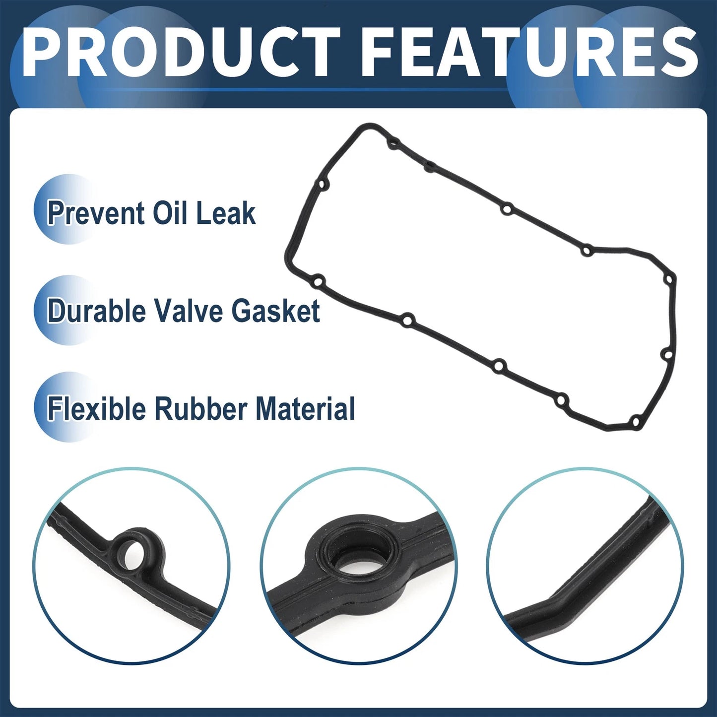 Valve Cover Gasket No. 07C103483C for Audi A8 (2003–2010)