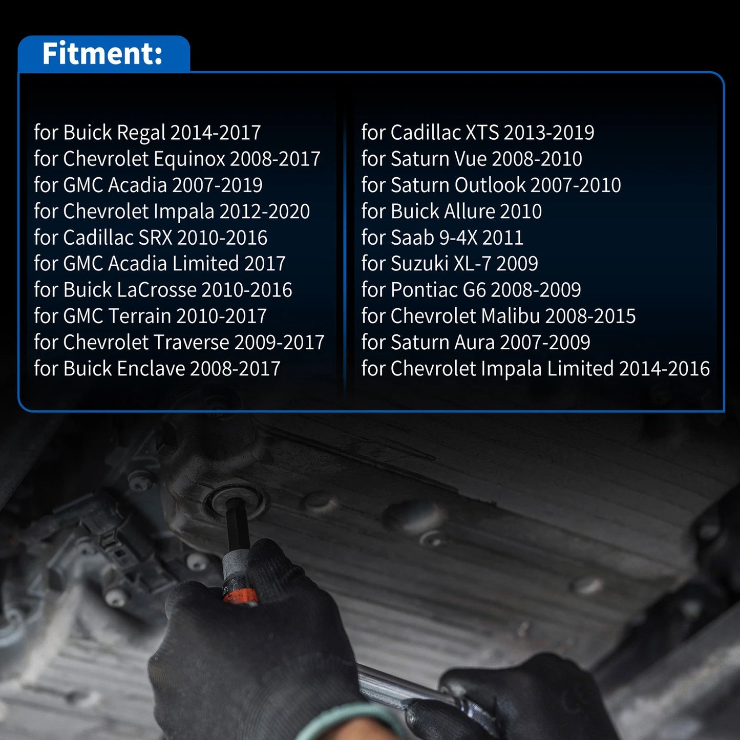 Automatic Transmission Valve Body Cover for Chevrolet Impala (2012–2020)